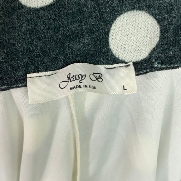 Modcloth Jessy B Polka Dot Circle Sweater Skirt - Picture 5 of 6